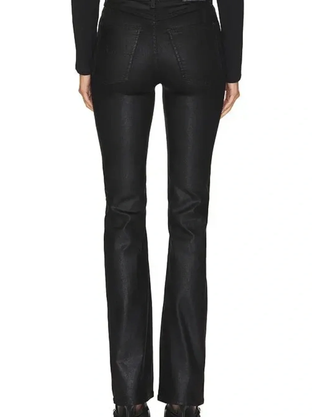 Nwt $128 Free People We The Free Xena Coated Straight Jeans Size 28